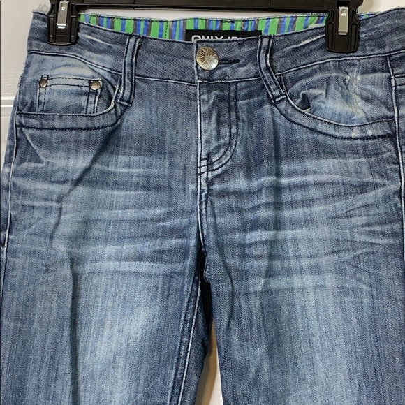 Only Unique Appearance Jeans w/Car Street Patches - Picture 5 of 8